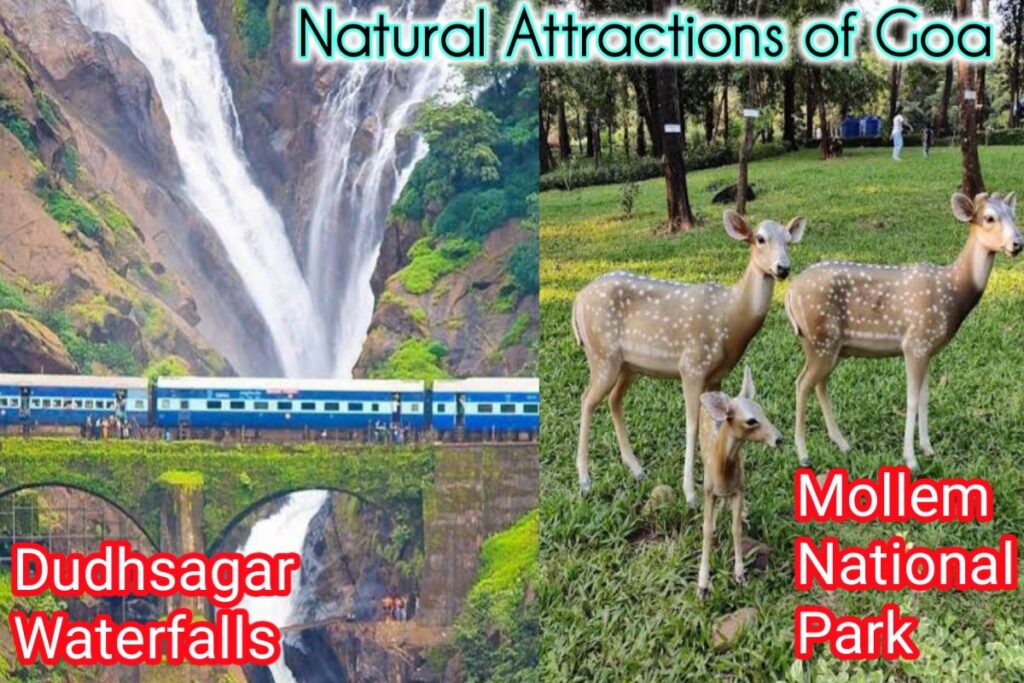 natural attraction places of goa images | goa natural places images |